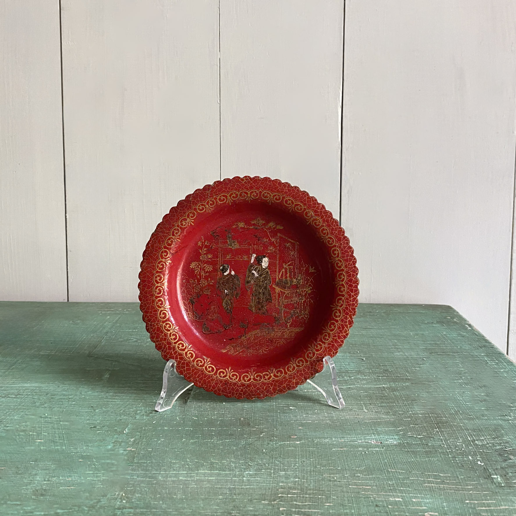 Piattino papier mâché