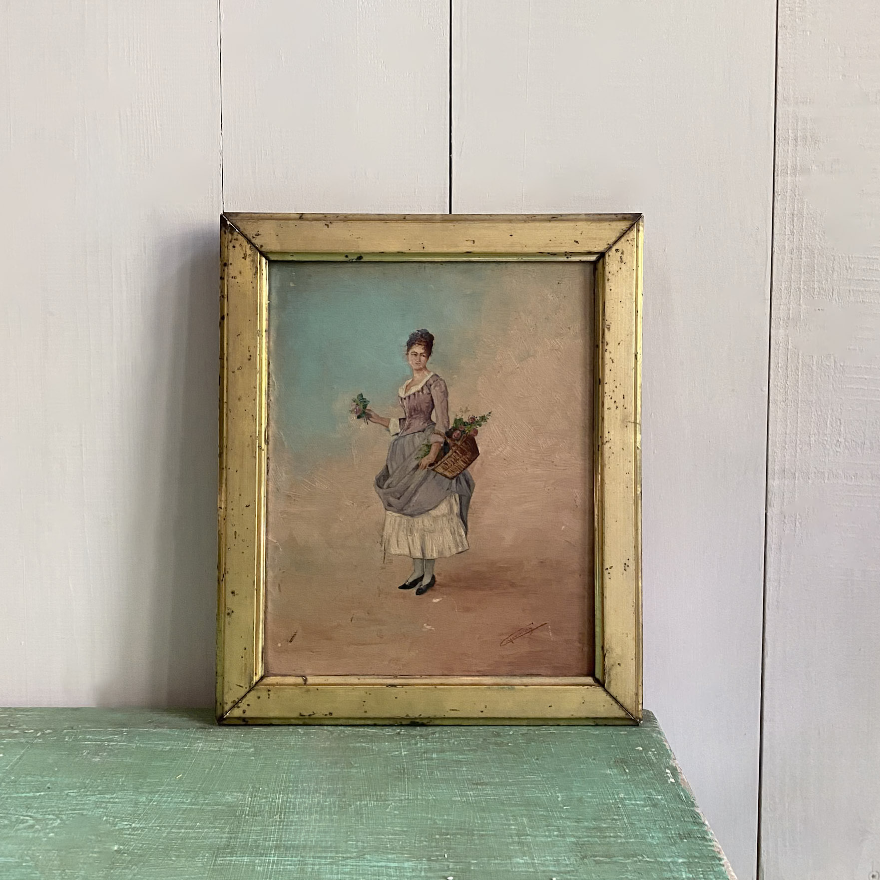 quadro signora