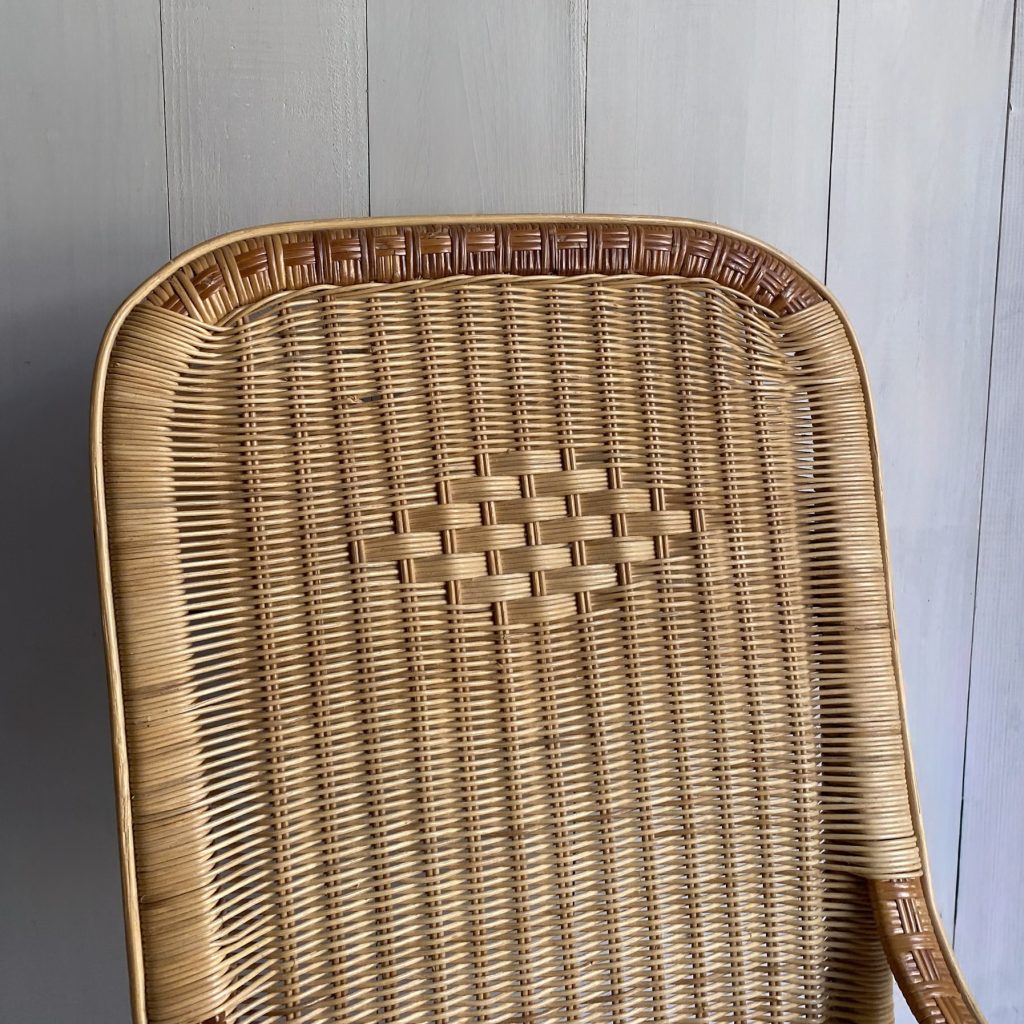 Poltrona in vimini