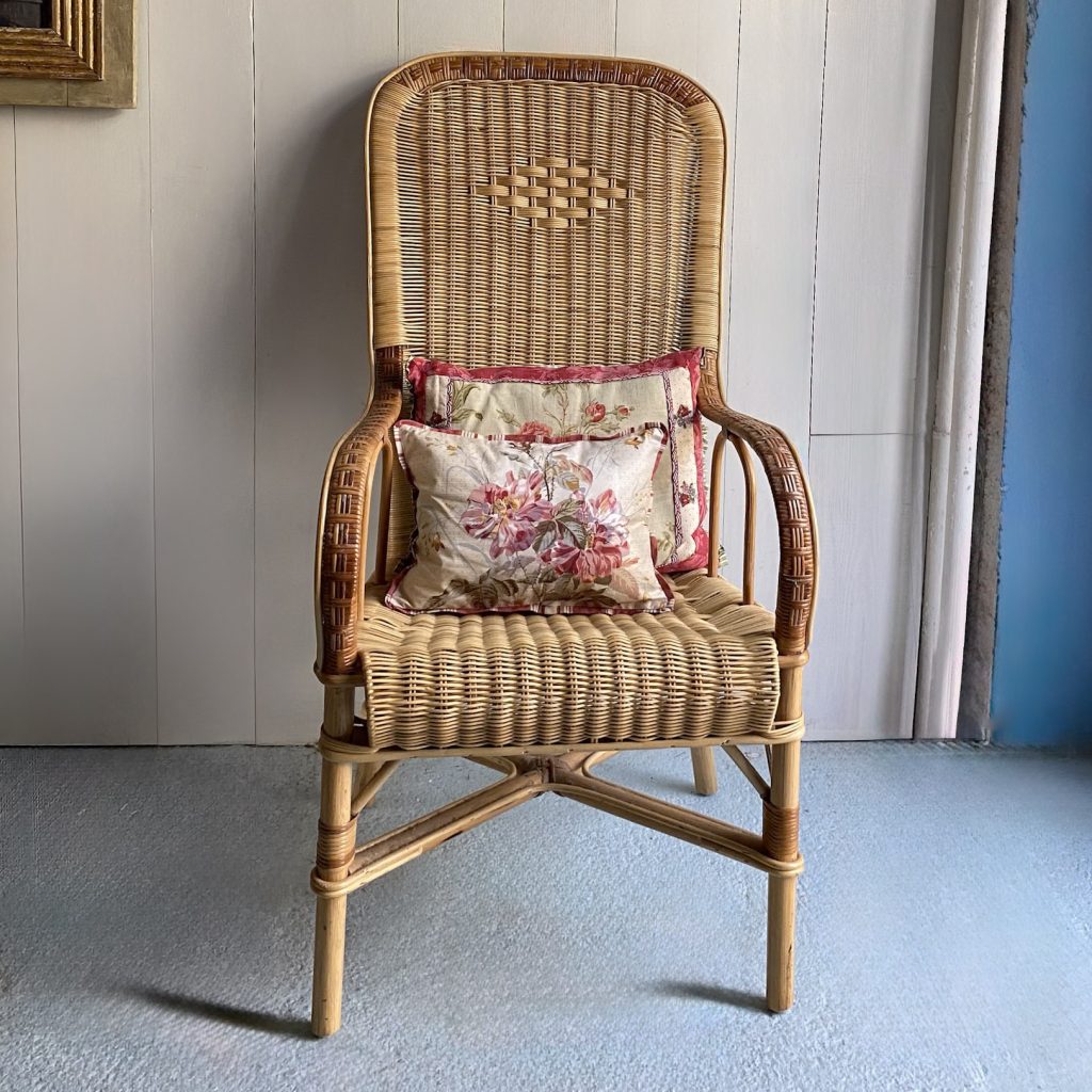 Poltrona in vimini