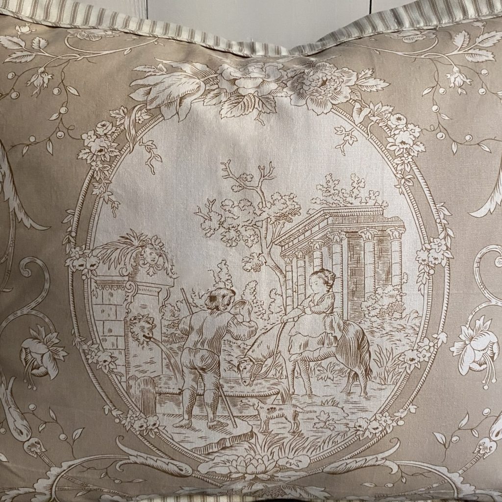 Coppia di cuscini beige