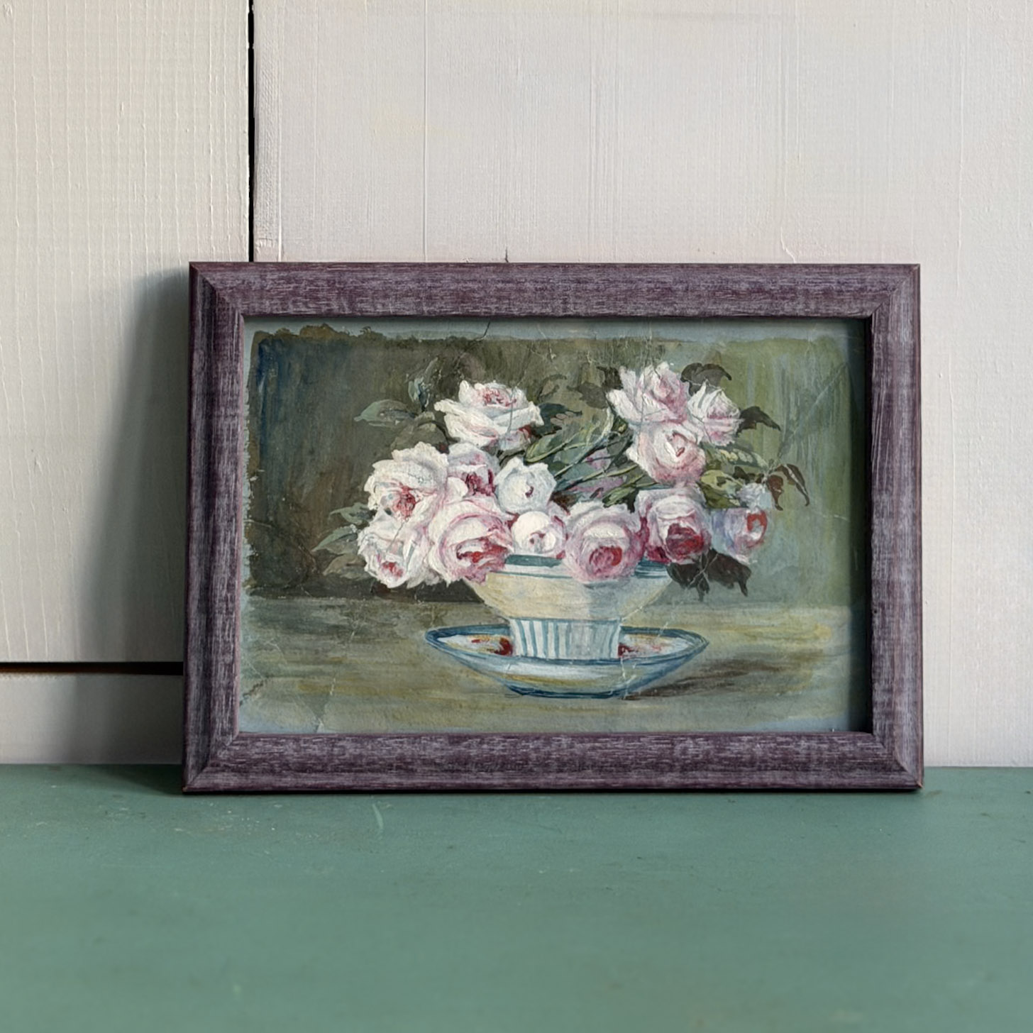 "Mazzo di rose in vaso"