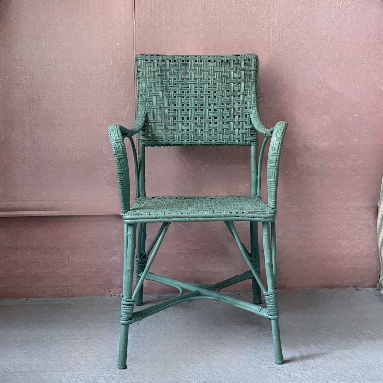 Poltroncina in vimini