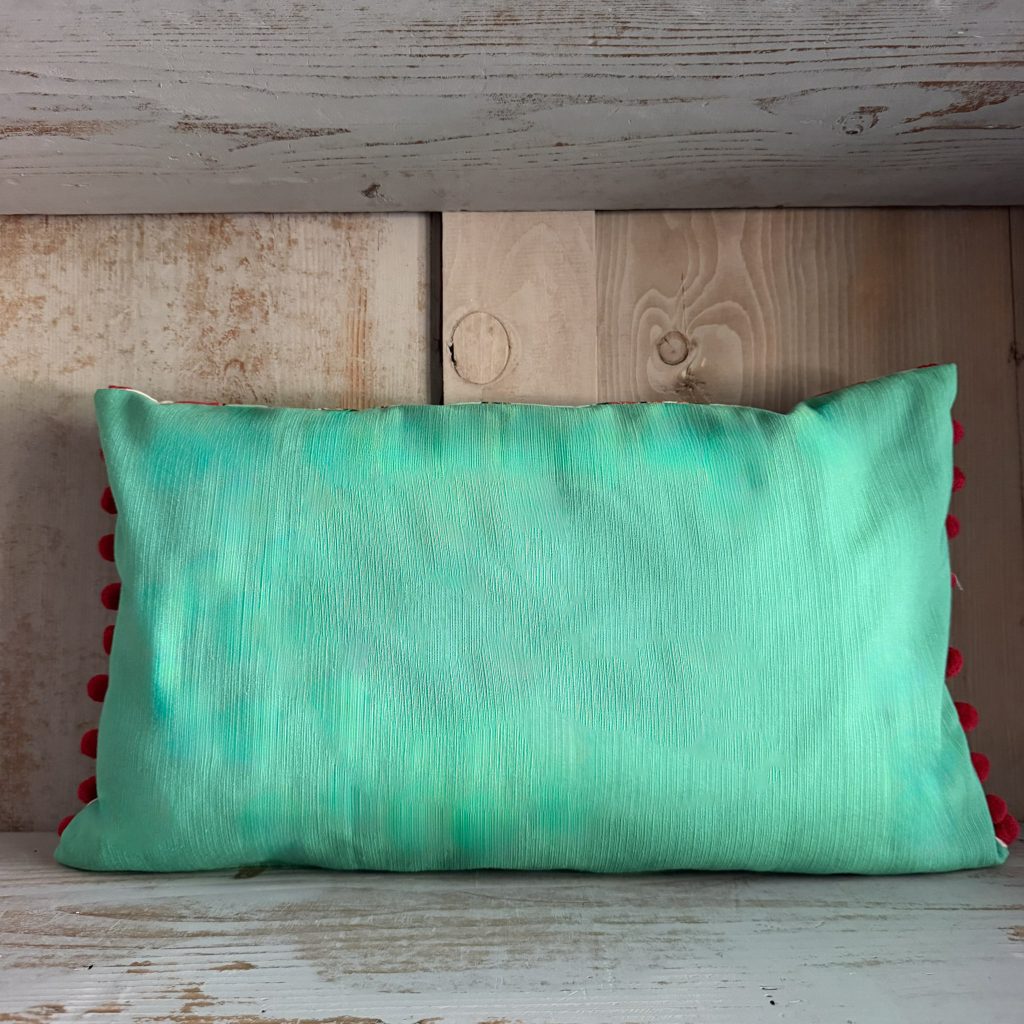 Cuscino verde acqua