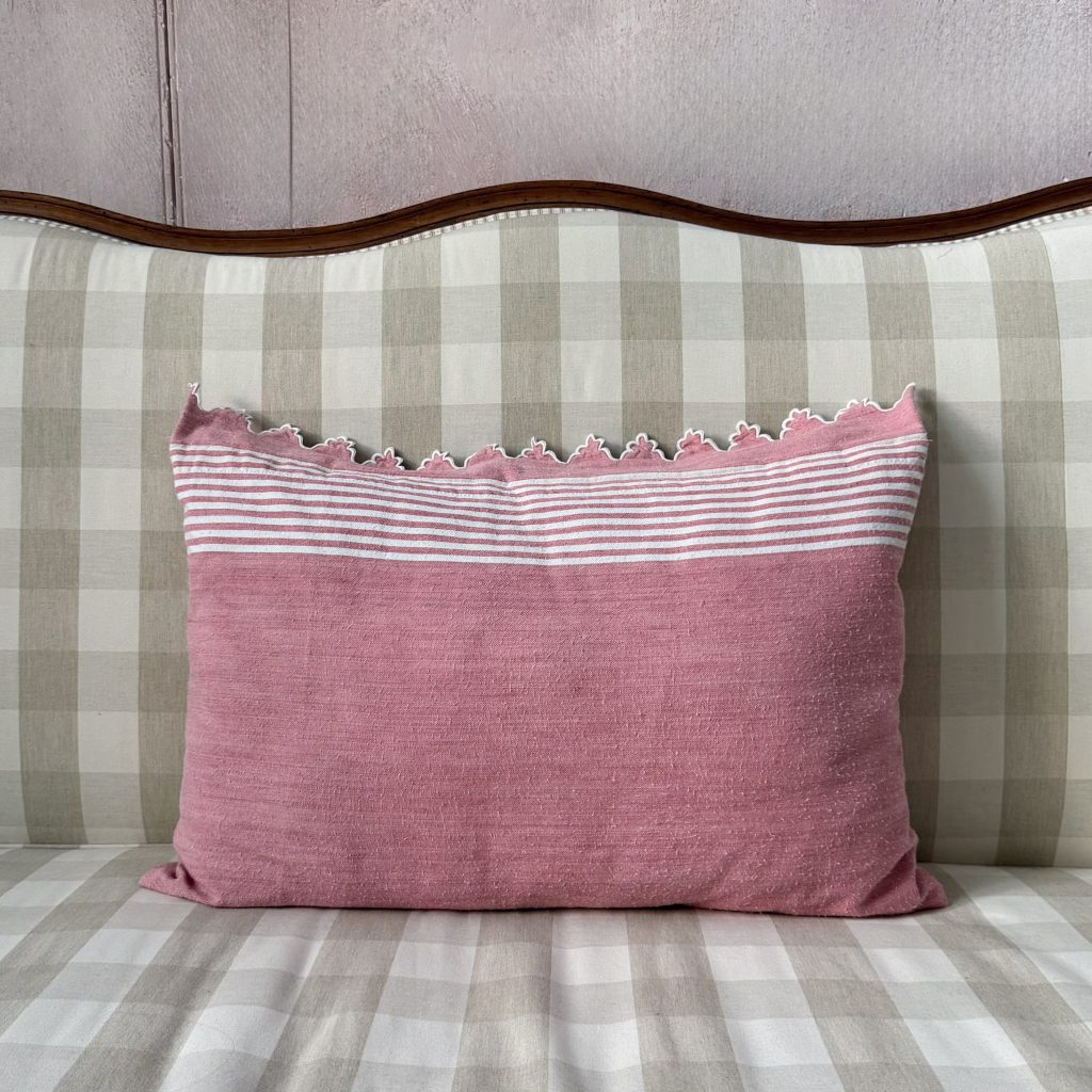 Coppia di cuscini rosa