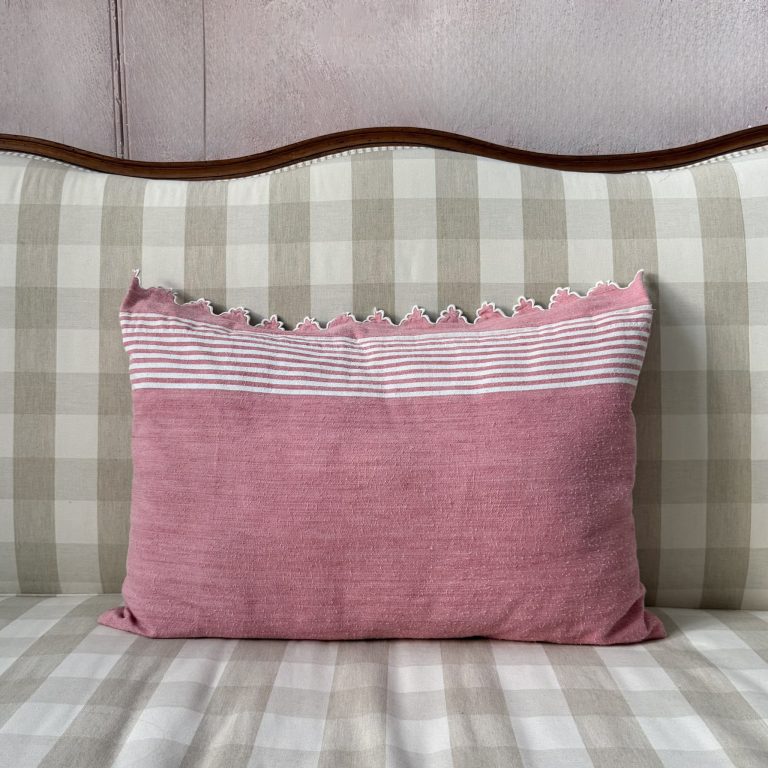 Coppia di cuscini rosa